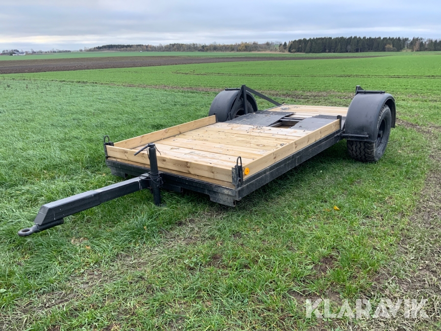 Traktorvagn till minigrävare