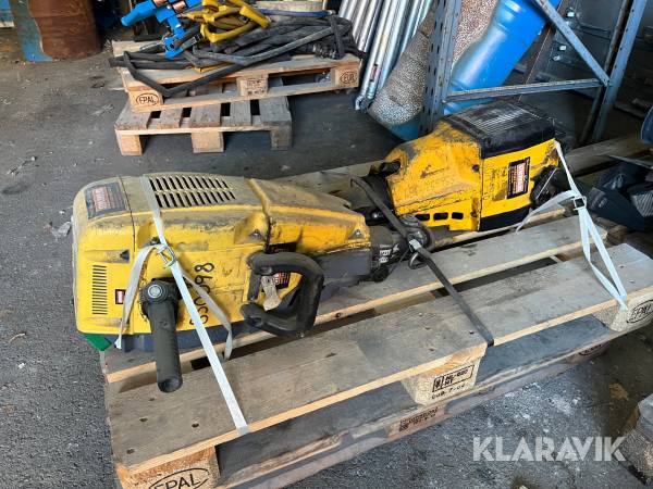 Bergborrmaskiner 2 st Atlas Copco