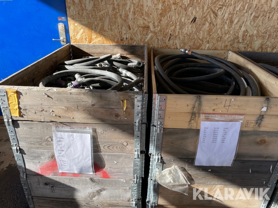 Diverse hetvattenslang