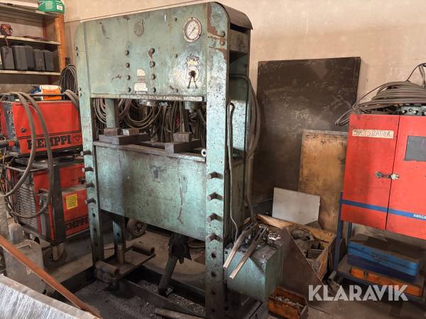 Hydraulisk press H100 100 ton