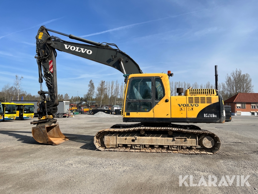 Bandgrävare Volvo EC210 BLC