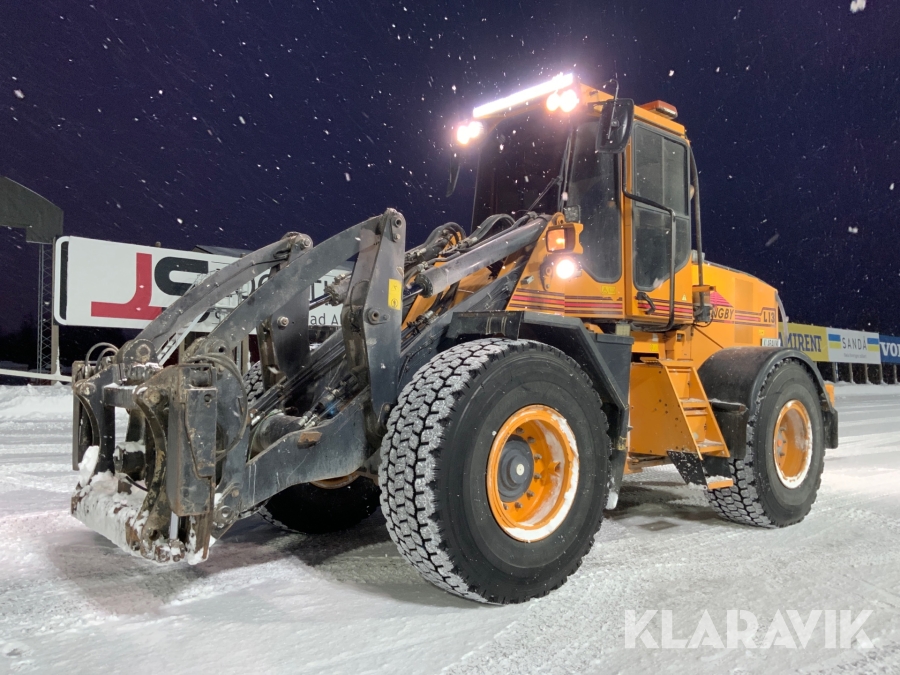 Hjullastare Ljungby L13 med skevfäste