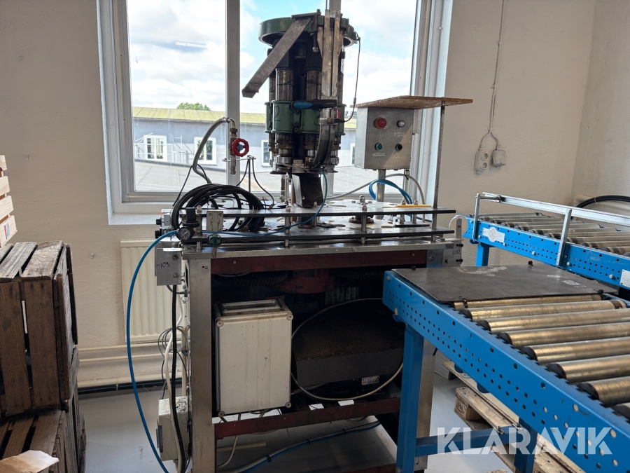 Kapsyleringsmaskin för 6 flaskor