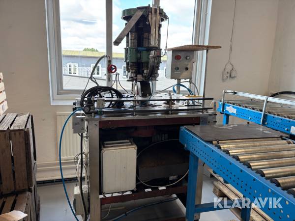 Kapsyleringsmaskin för 6 flaskor