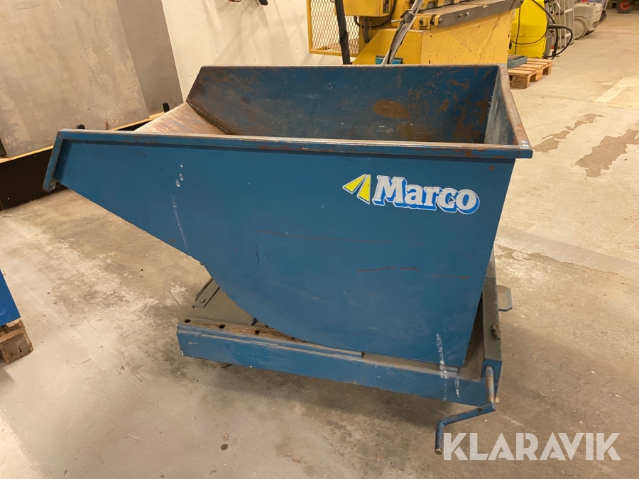 Tippcontainer på hjul