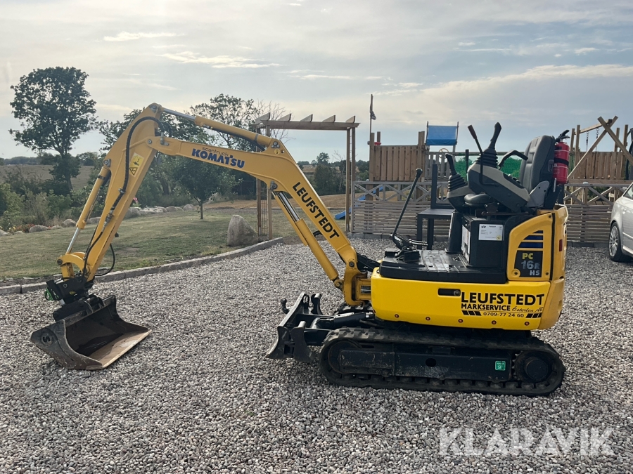 Minigrävmaskin Komatsu PC16RHS