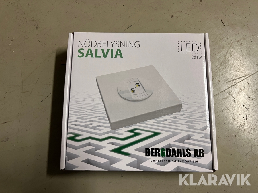 Nödbelysning Bergdahls Salvia 36 st