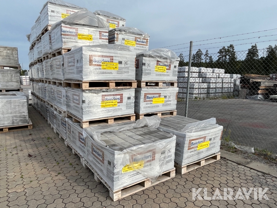 Marksten Benders Stil gråmix 64 pallar