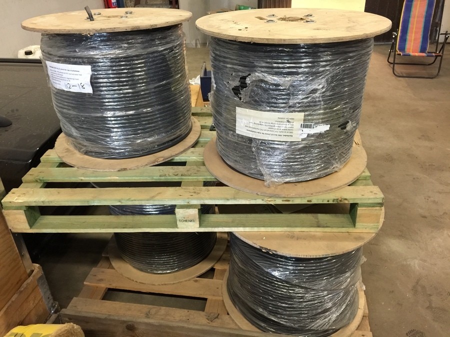 Markkabel 4 st. rullar