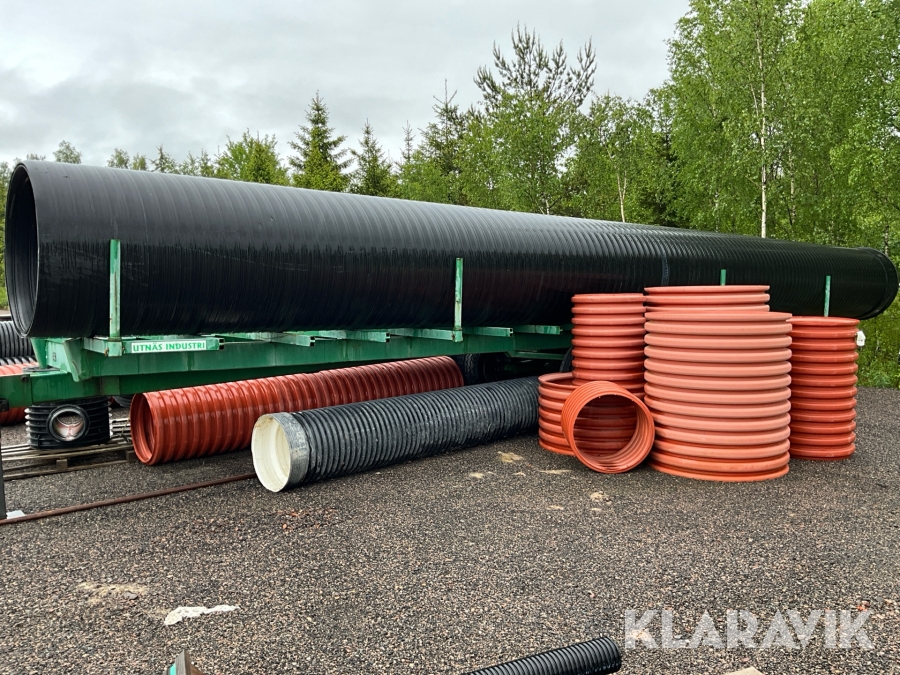 Diverse entreprenadrör