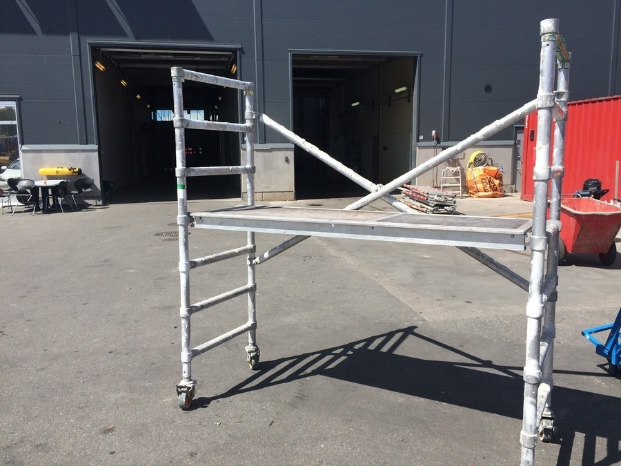 Hantverkarställning byggställning