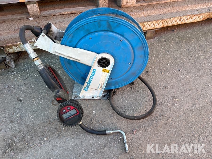 Slangvinda för olja Nederman