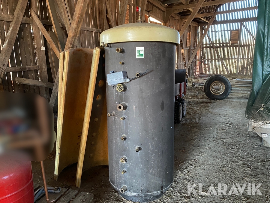 Ackumulatortank Husqvarna tanken med varmvattenslinga