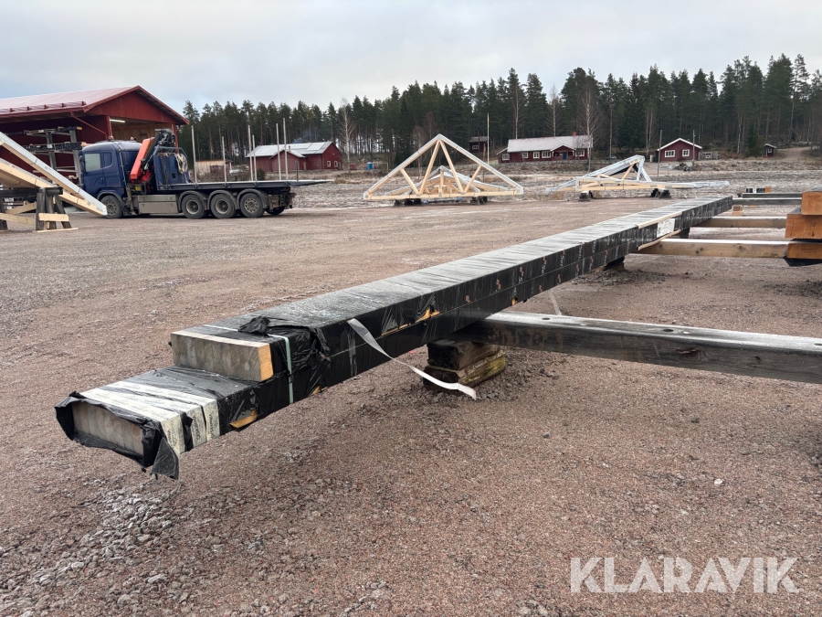 Limträbalkar 2 st