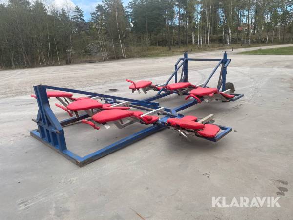 Arbetsplats för ogräsrensning