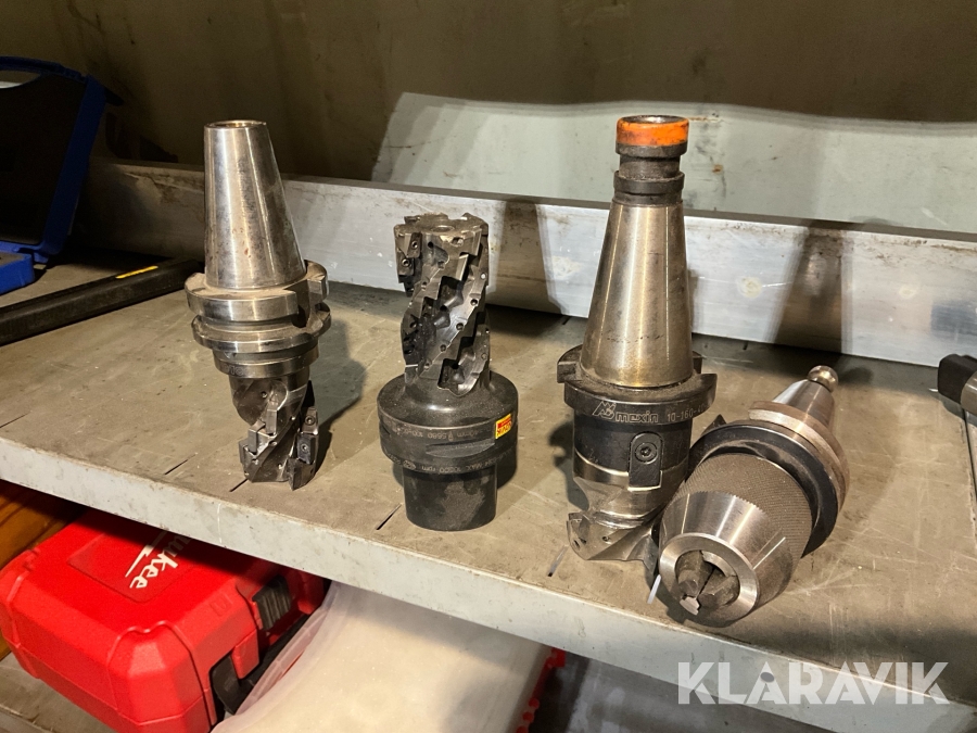 Fräshuvud 3st  / 1 st chuck för fräs