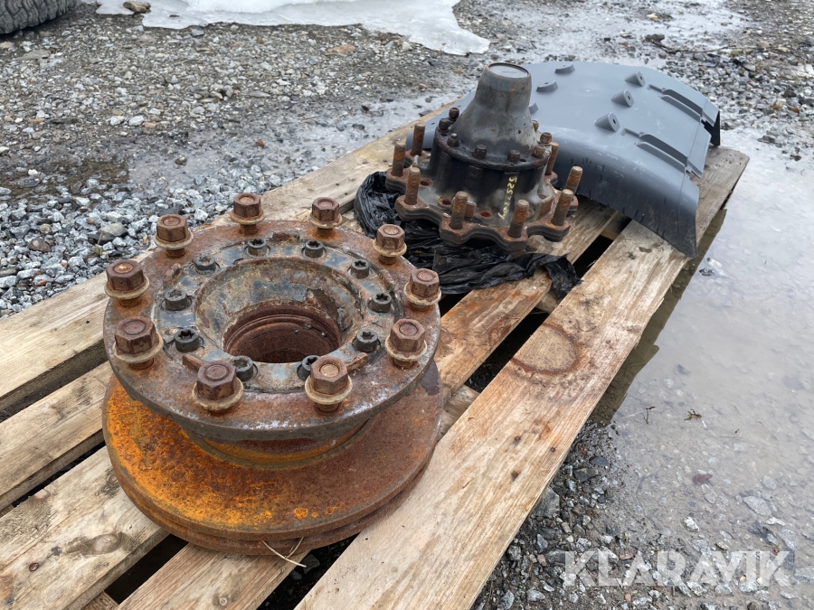 Diverse, nav och bromsskiva Scania