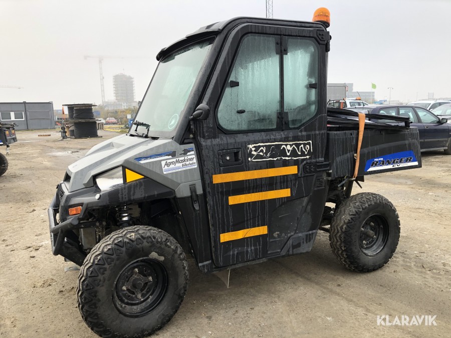Fyrhjulsdriven Elbil Polaris Ranger EV