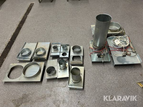 Automat/manuellspjäll till spånsug