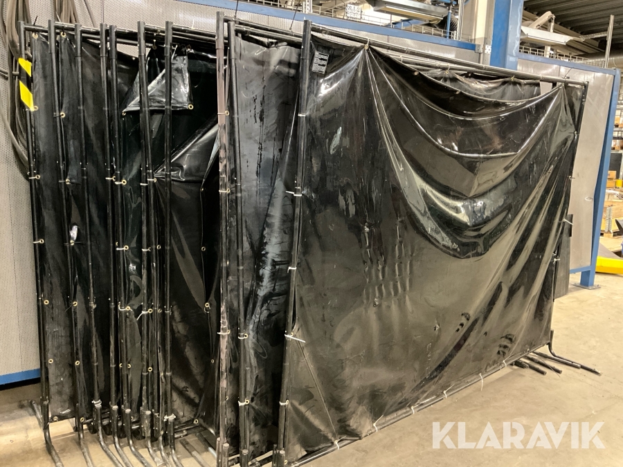 Svetsskärmvägg Stamos SWS02 5 st