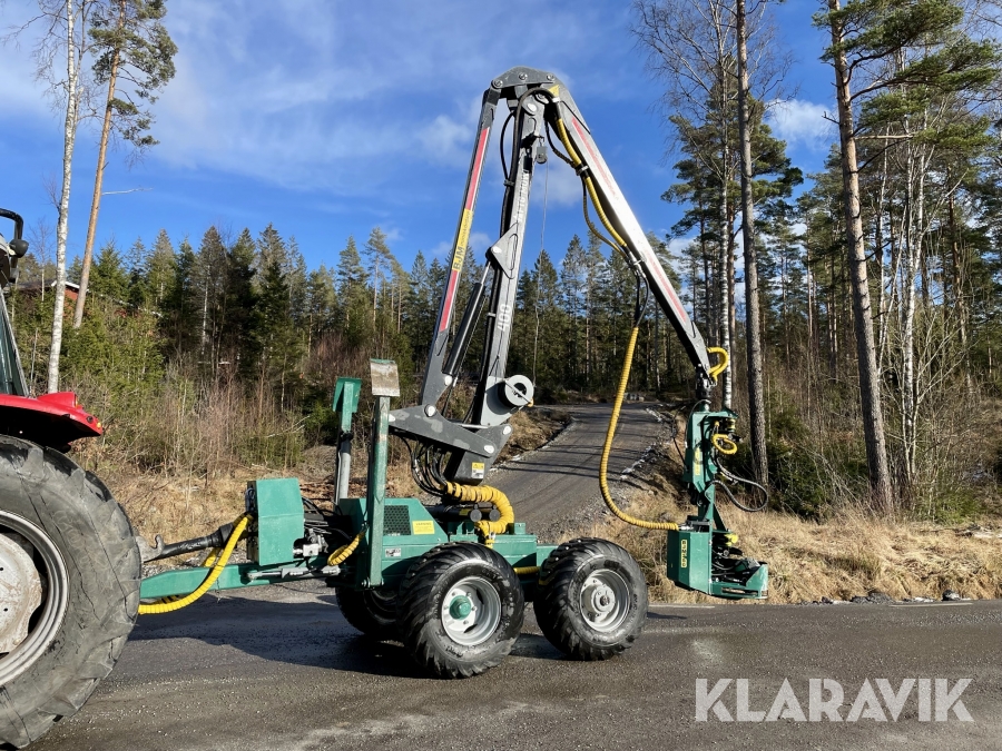 Skördarvagn BJM Miniskördare