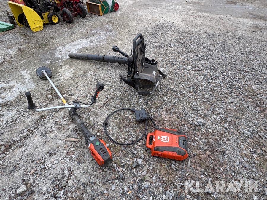 Lövblås och röjsåg Husqvarna 550iBTX & 535iFR 