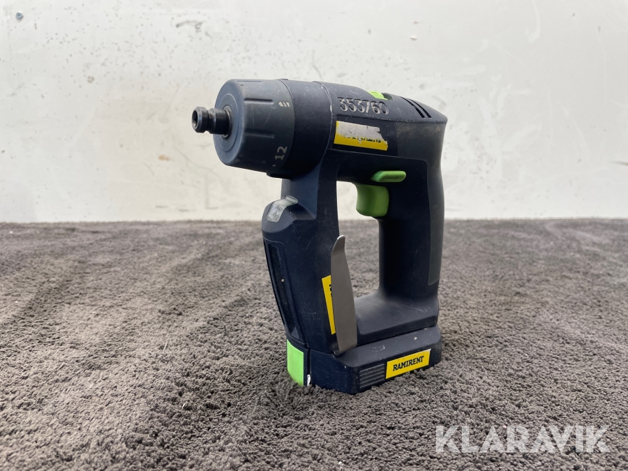 Vinkelborrmaskin Festool CXS LI2.6-SET