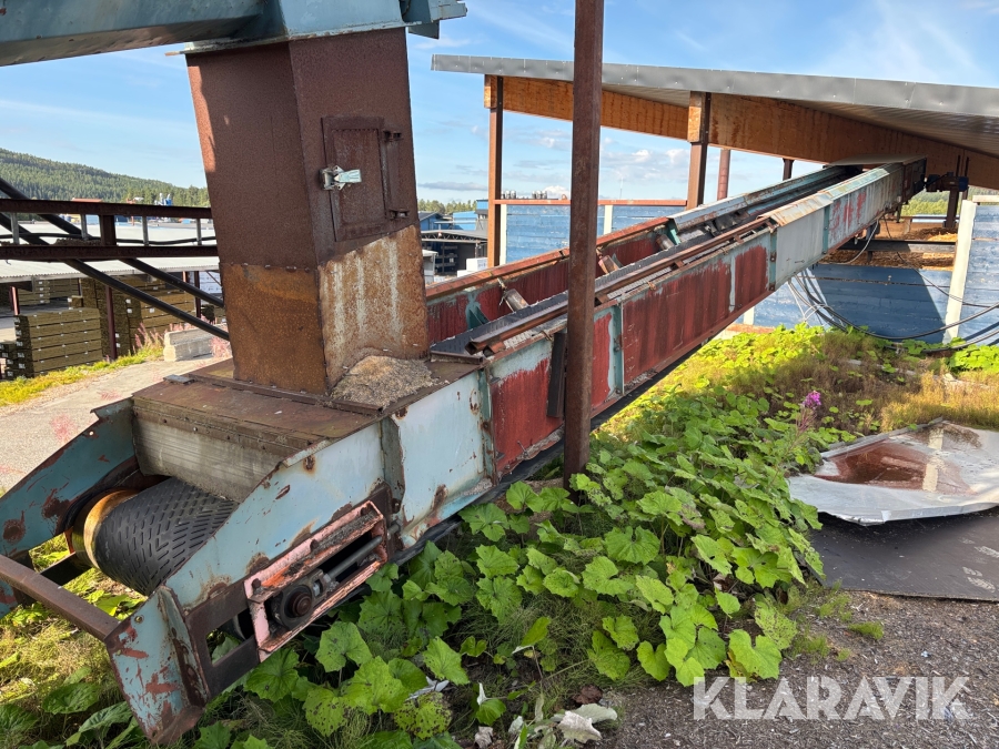 Transportband gummitransportör