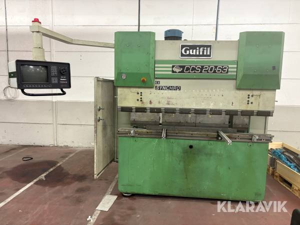 Hydraulisk Kantpress Guifil CCS 20-63