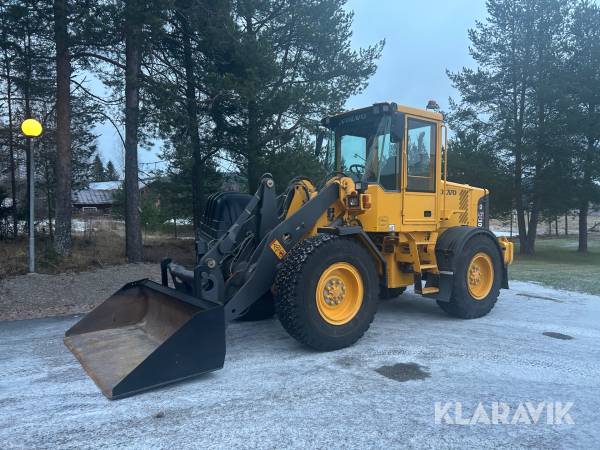 Hjullastare Volvo L50E med redskap