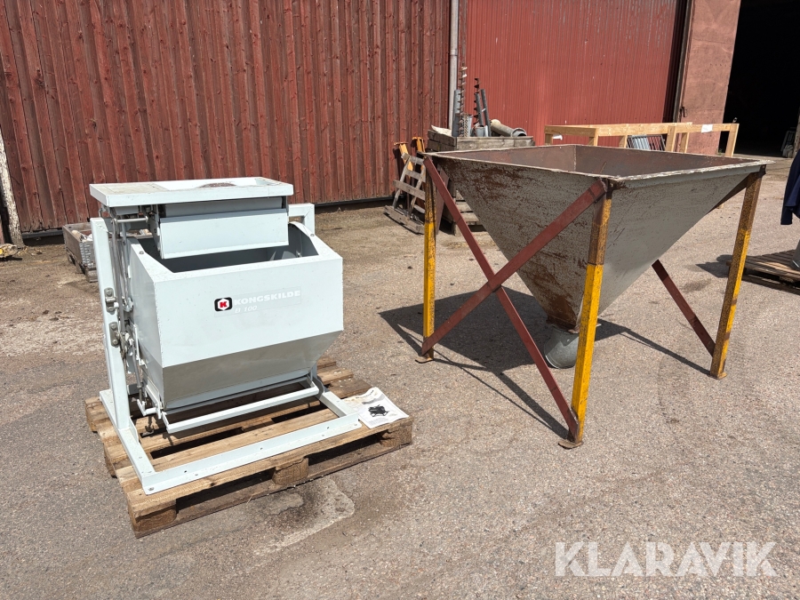 Spannmålsvåg Kongskilde B100