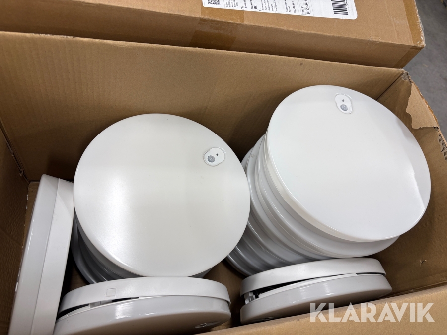 Belysningsarmaturer Plafonder Zebra Cira 265 CCT PIR