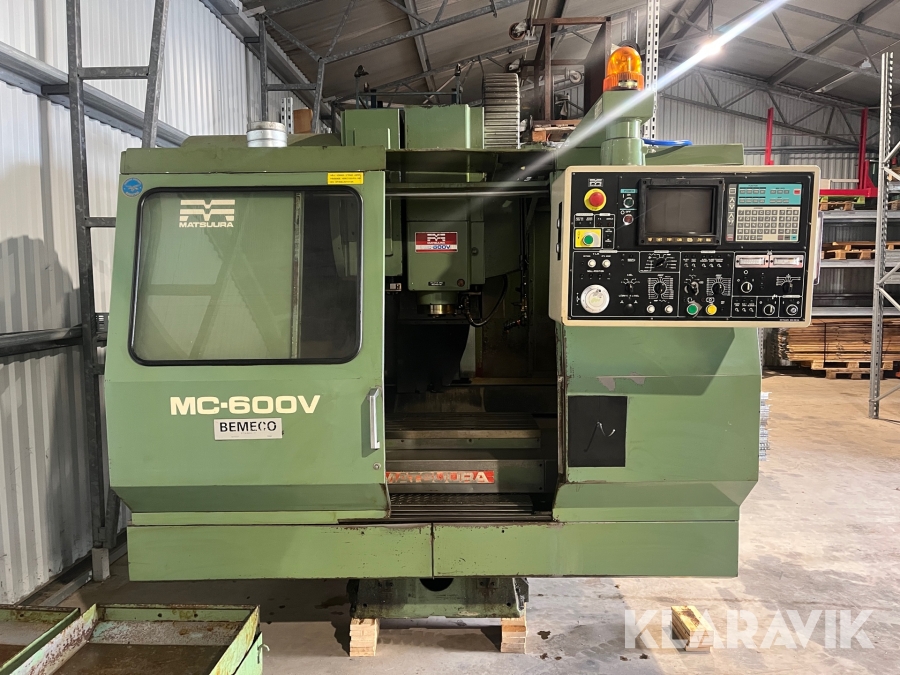 Fleroperationsmaskin Matsuura MC-600V CNC