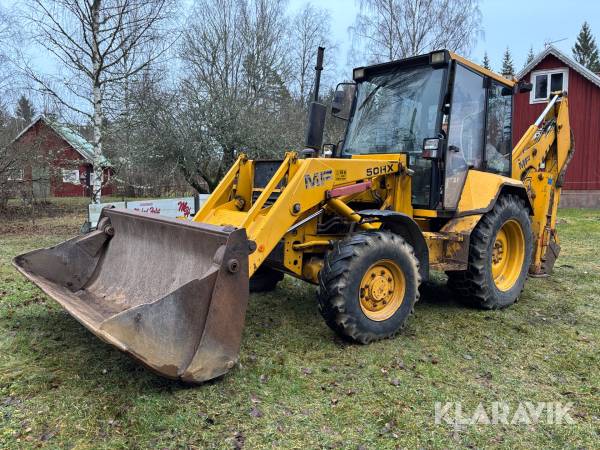 Traktorgrävare Massey Ferguson 50HX