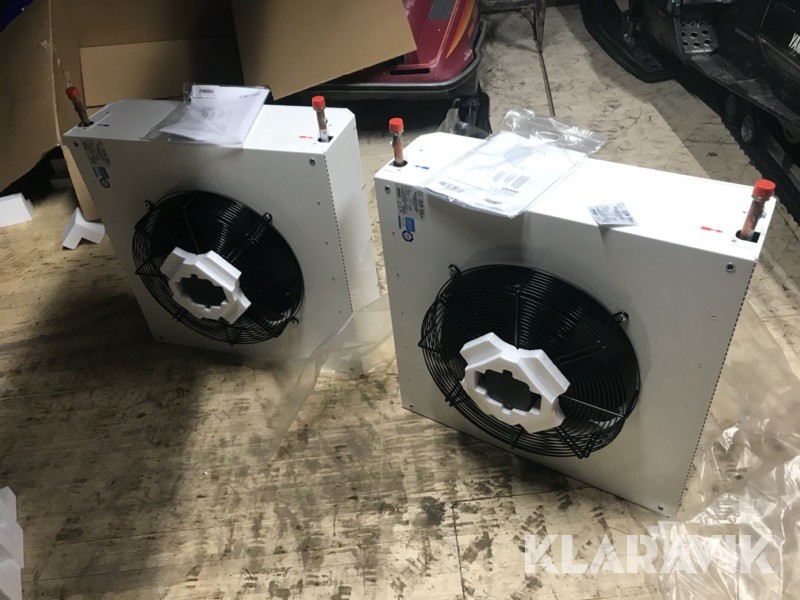 Fläktluftvärmare Eveco Sav-4 2st