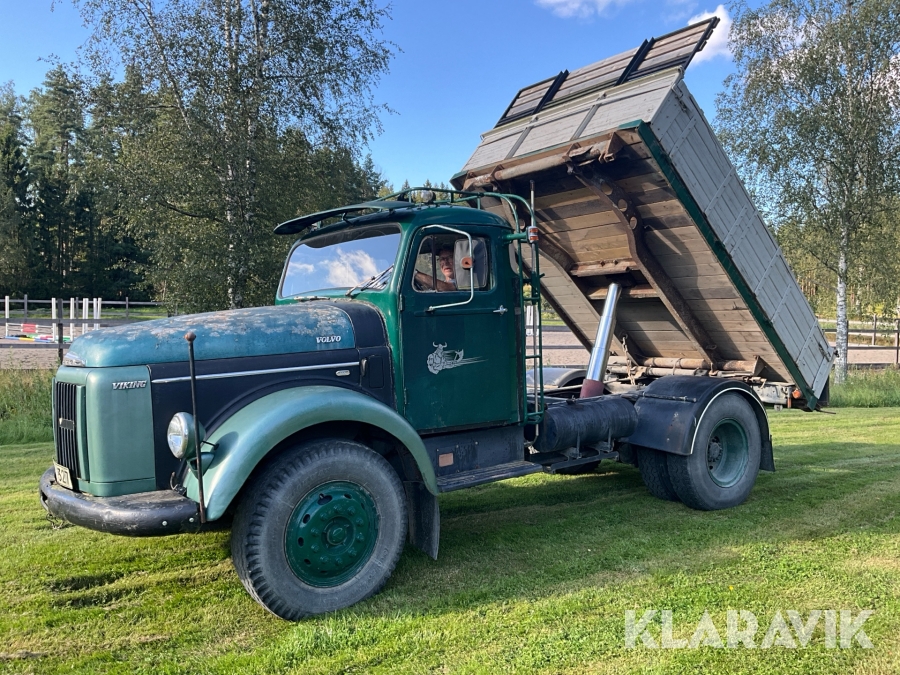 Veteranlastbil A-Traktor Volvo Viking registrerad