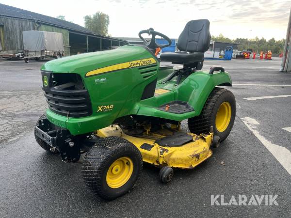 Åkgräsklippare John Deere X740 Ultimate