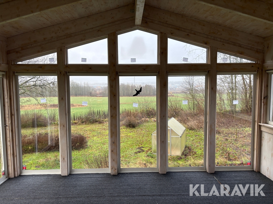 Glaspartier till Uterum