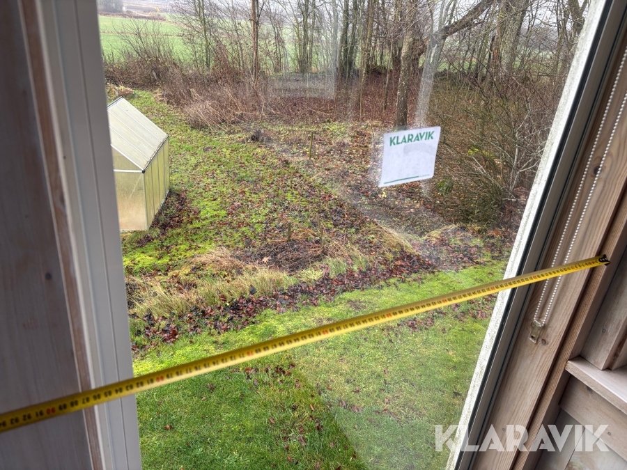 Glaspartier till Uterum