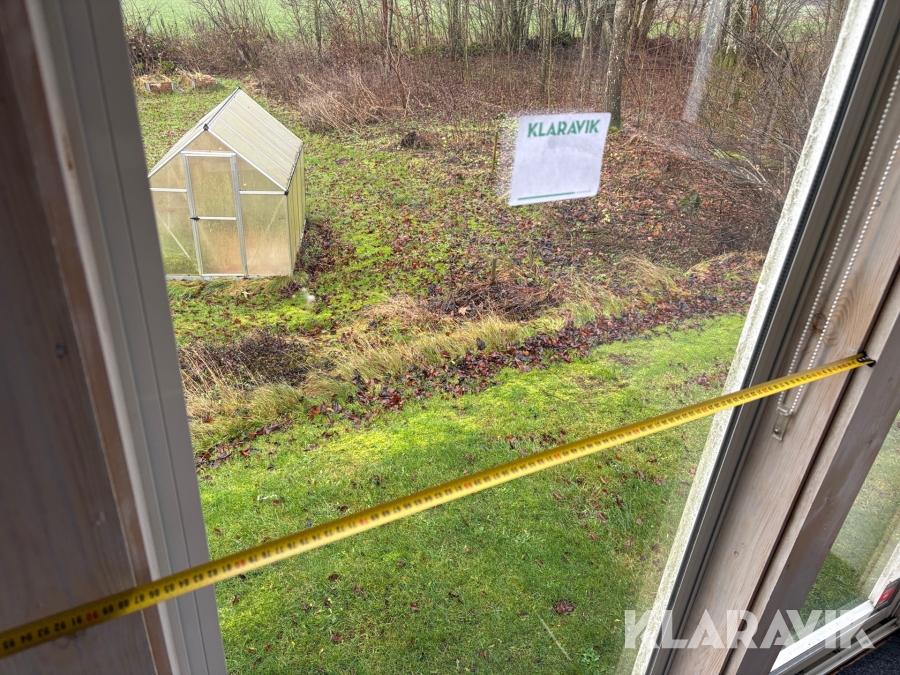 Glaspartier till Uterum