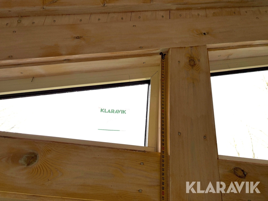 Glaspartier till Uterum