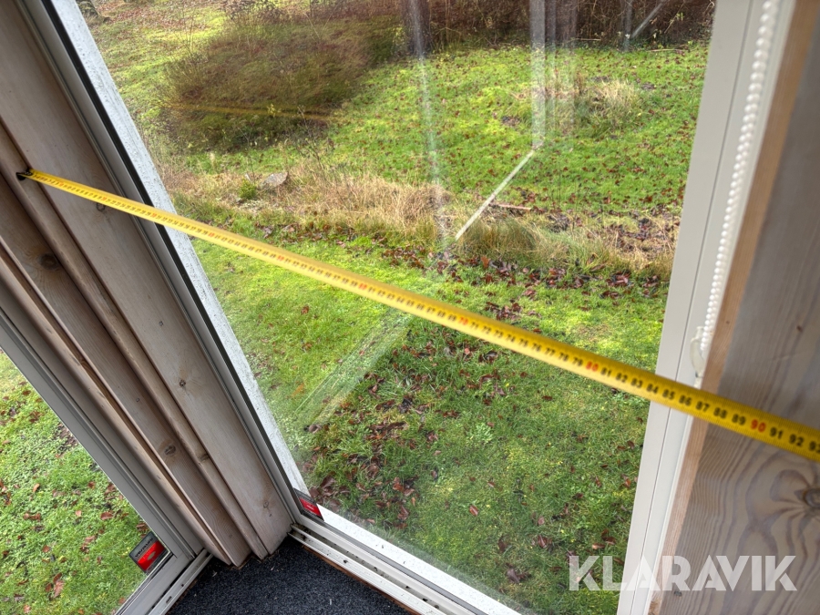 Glaspartier till Uterum