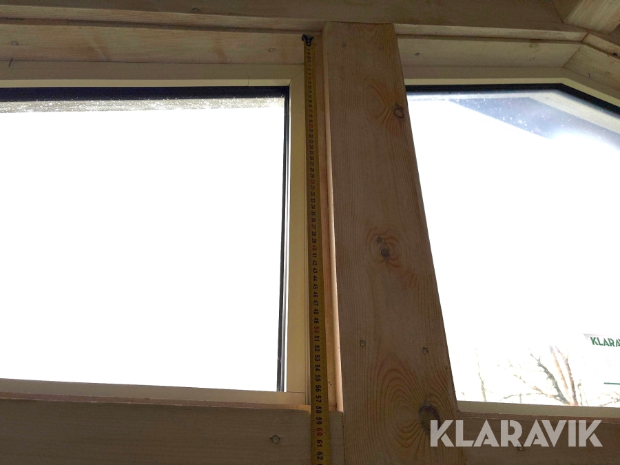 Glaspartier till Uterum