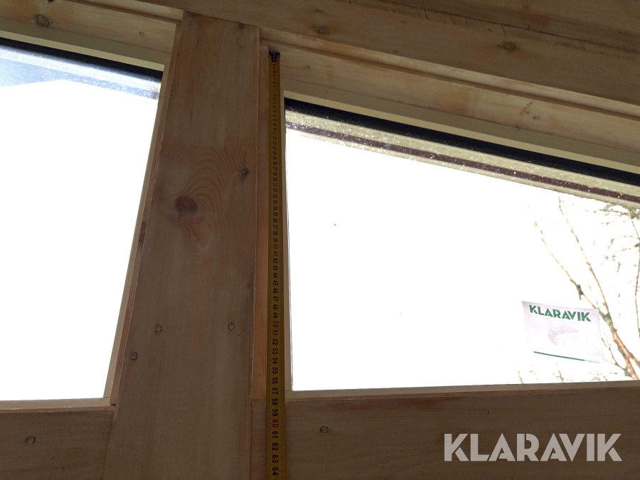 Glaspartier till Uterum