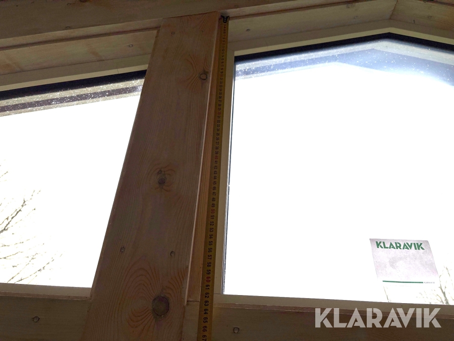 Glaspartier till Uterum