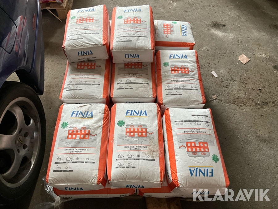 Kalkbruk Finja 25kgx18st