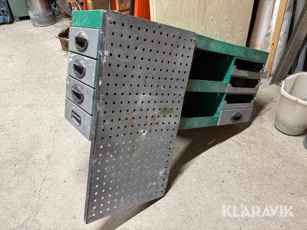 Inredning till arbetsbil System Edström