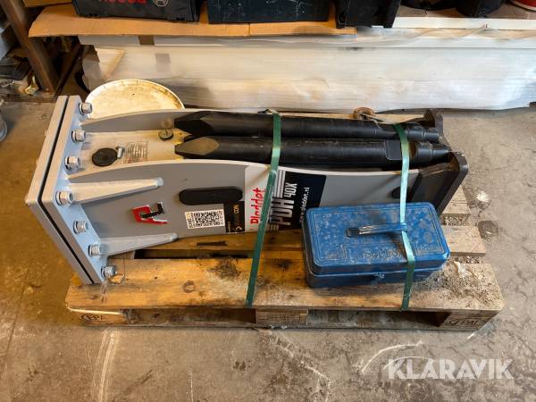Hydraulhammare Pladdet PHD40X