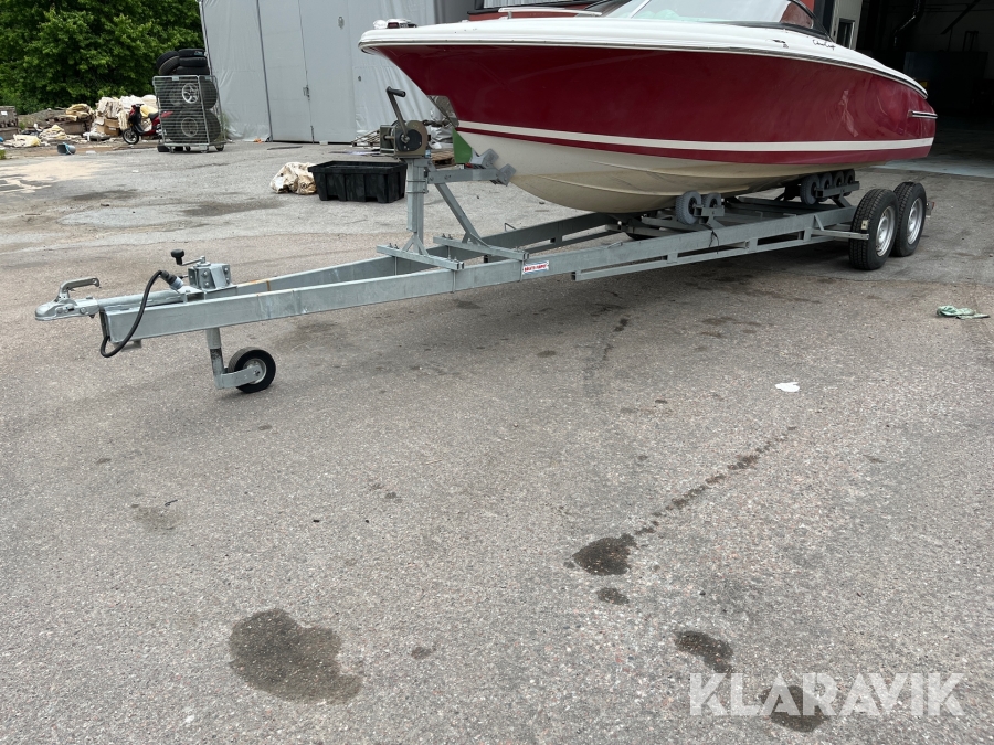 Båtupptagningsvagn Bålsta-släpet LGF2500T-13 obromsat