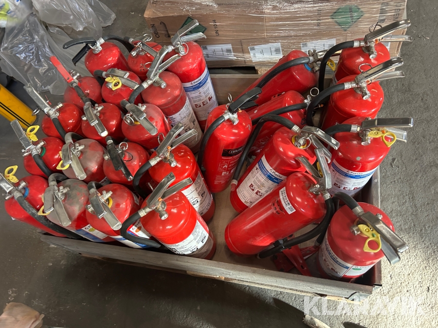 Pulversläckare 6 kg 25 st